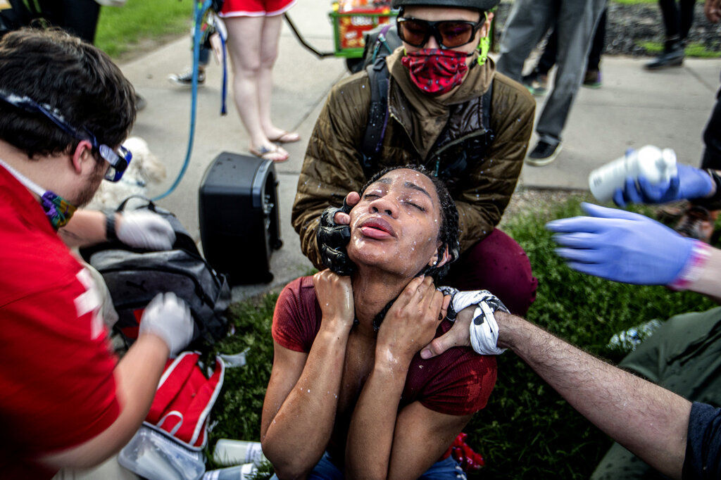 APTOPIX Minneapolis Police Death Protest